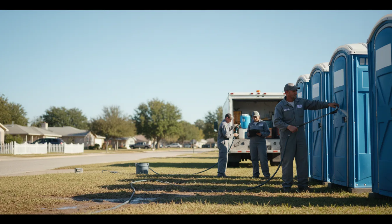 Long-Term Portable Toilet Rental in Fulton, AR near me